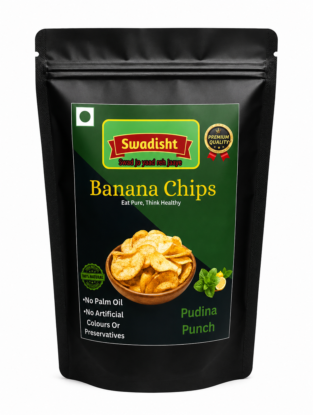 Healthy Banana Chips Pudina Punch 85g