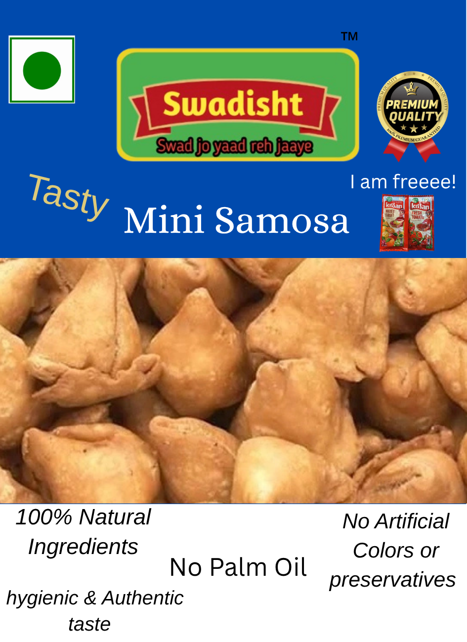 Mini Dry samosa ( made with 100%natural ingredients)