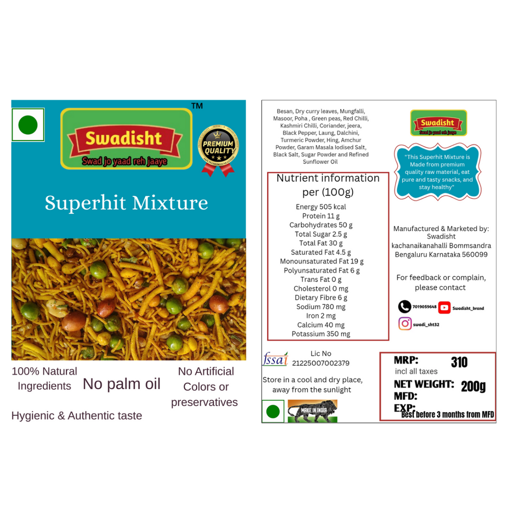Healthy Superhit Mixture 200 g