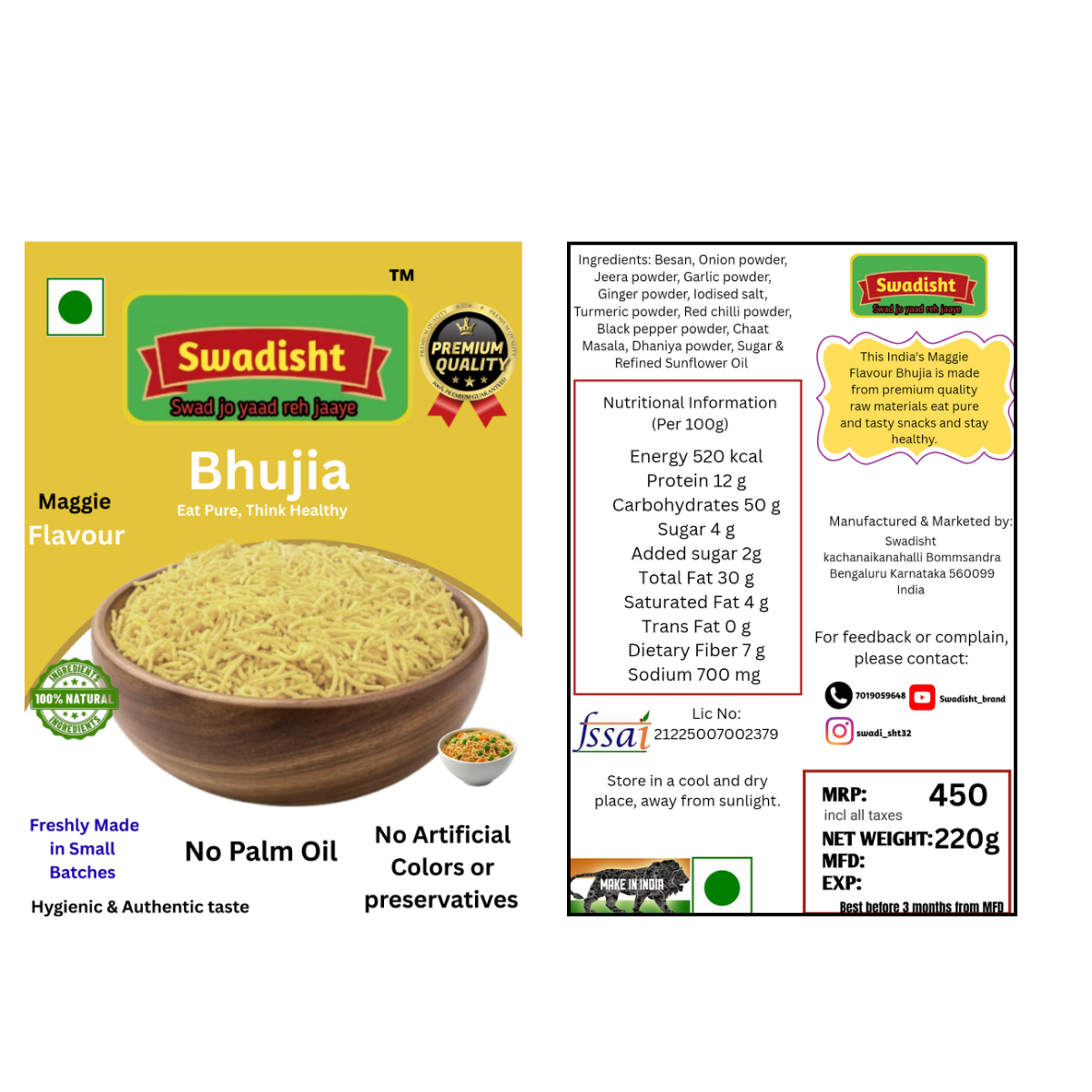 Maggie Flavour Bhujia 230g