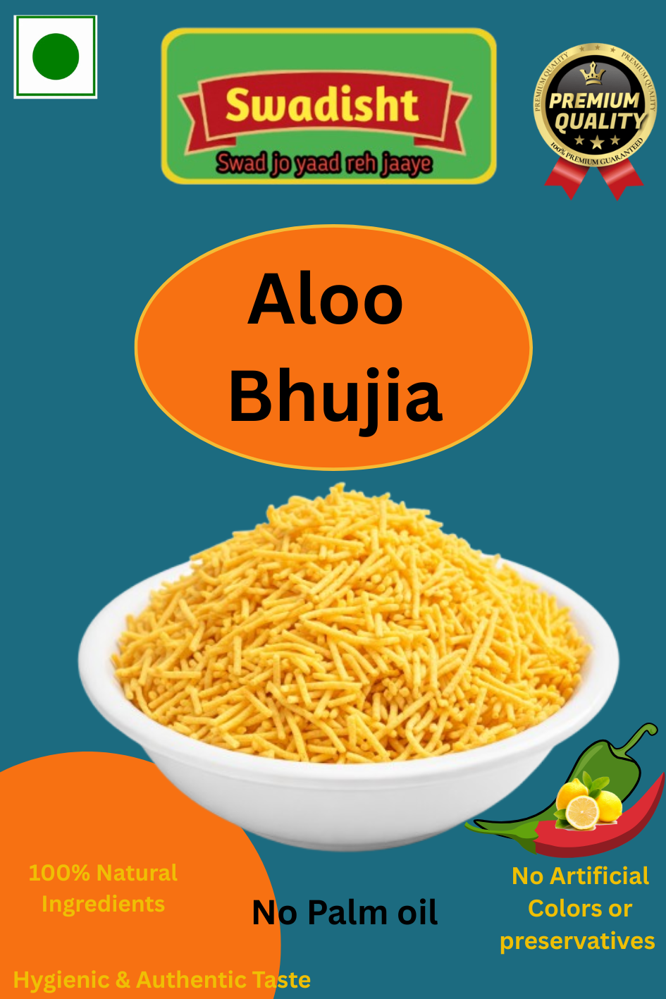 Aloo bhujia ( Made with 100% natural ingredients)
