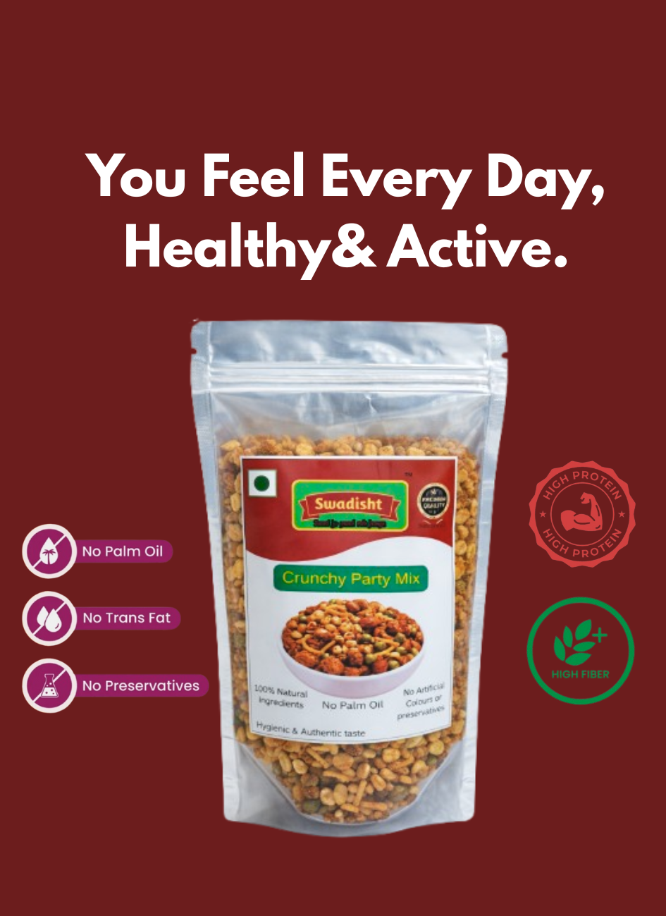 Crunchy Party Mix ( Made with 100% natural ingredients)