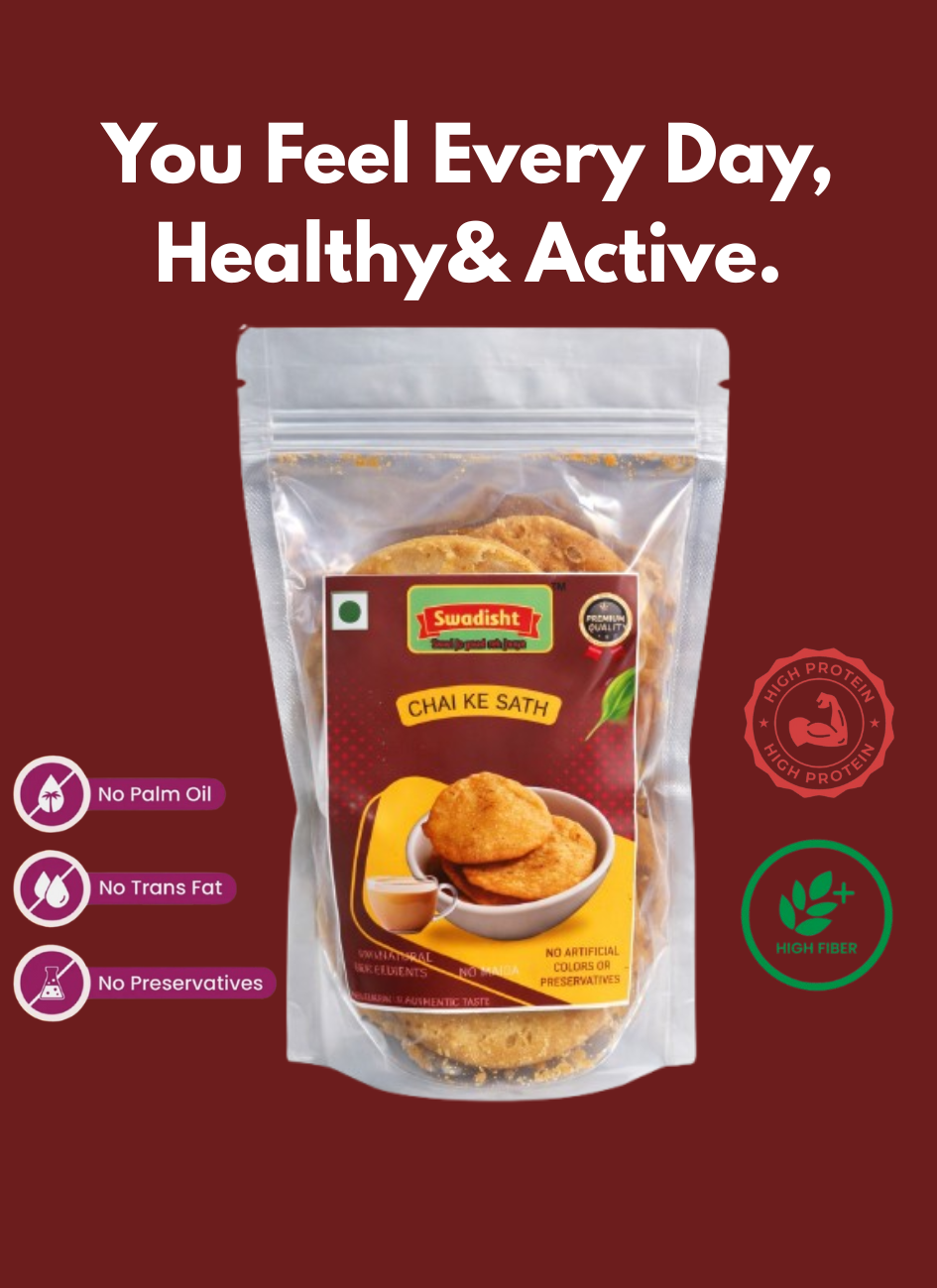 Chai ke sath ( Made with 100% wheat flour)