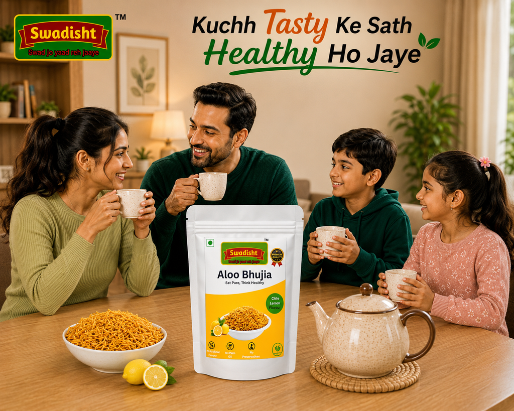 Aloo Bhujia Chile Lemon Flavour 230g