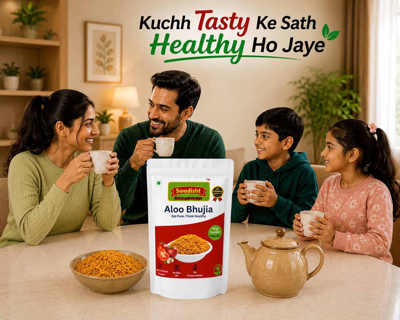 Aloo Bhujia Tangy Tomato Flavour 230g