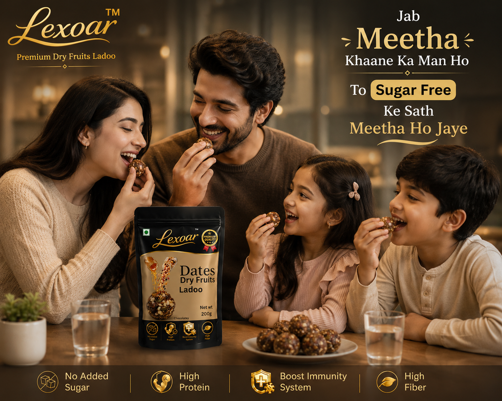 Chocolatey Dates Dry Fruits Ladoo 200g