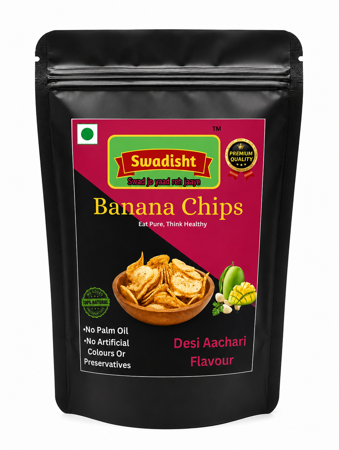 Banana Chips Desi Aachari Flavour 85g