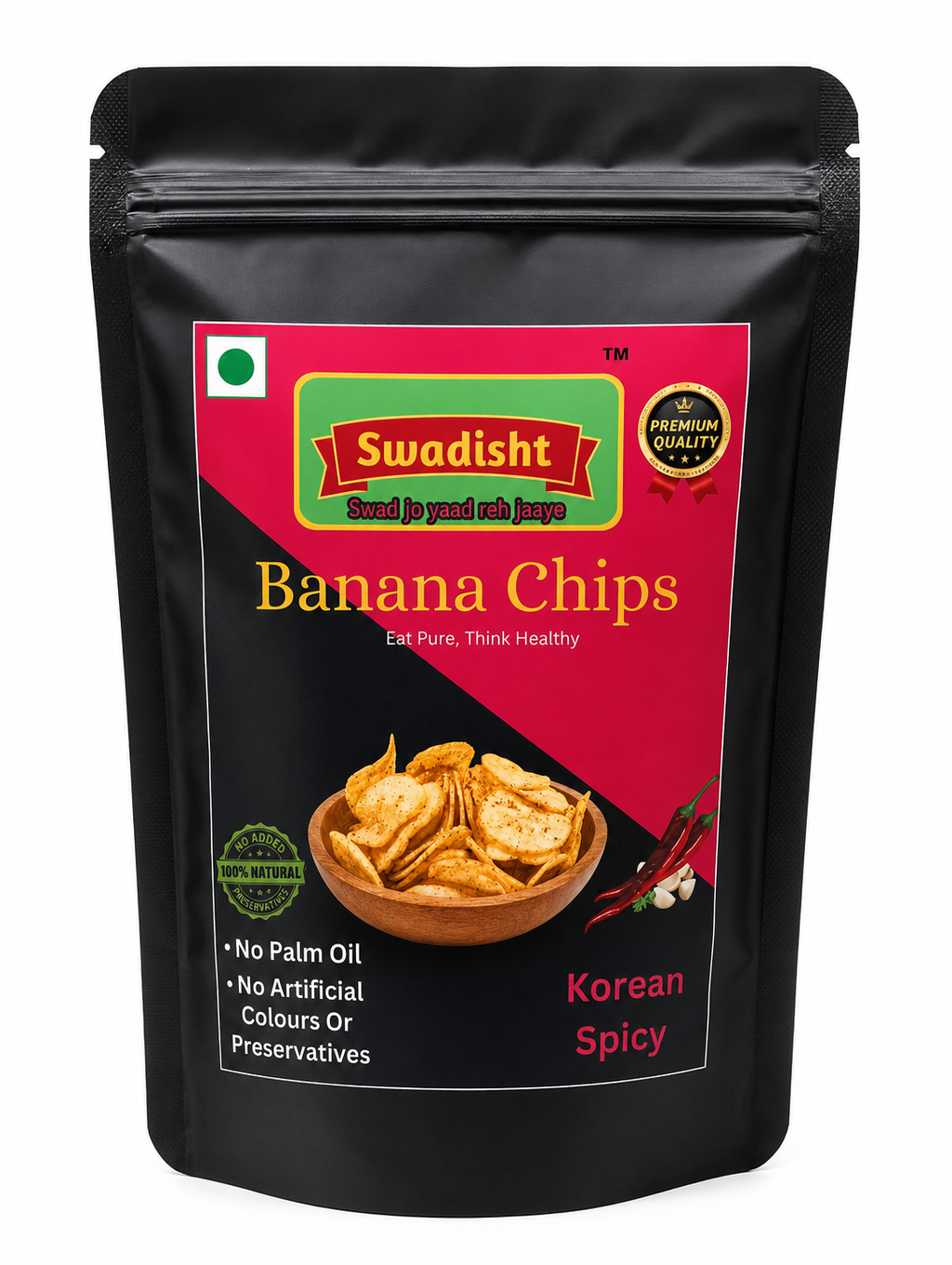 Kerala Banana Chips Korean Spicy Flavour 85g