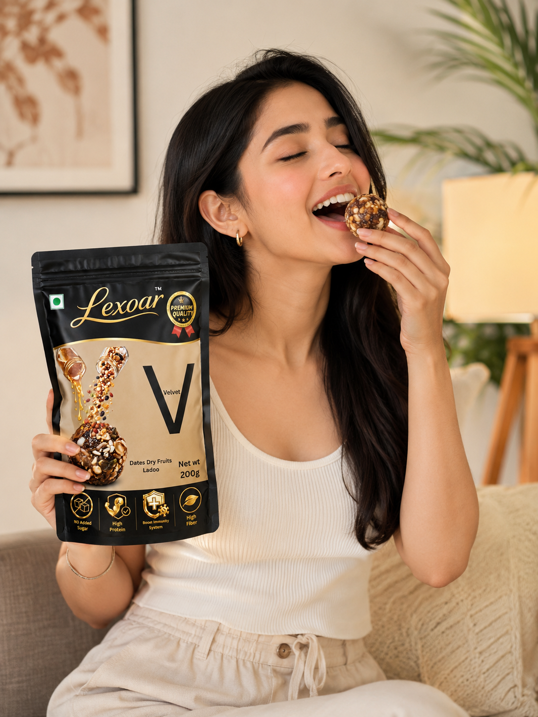 Velvet Dates Dry Fruits Ladoo 200g
