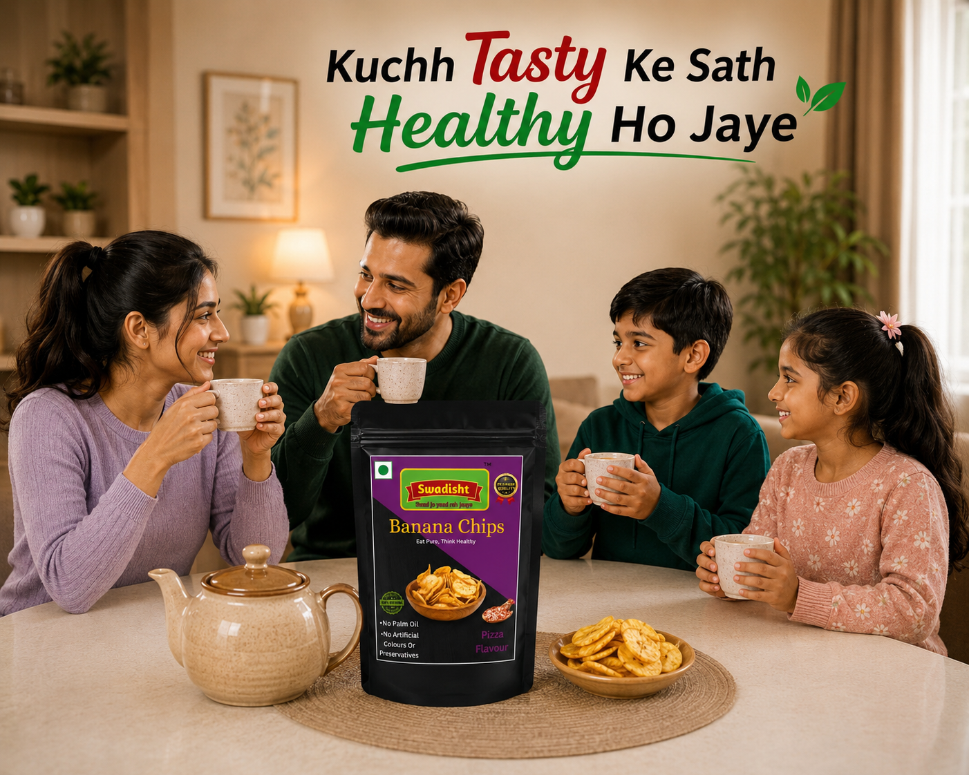Kerala Banana Chips Pizza Flavour 85g