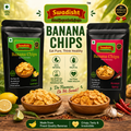 Chile Lemon 85g, Korean Spicy Flavour Banana Chips 85g