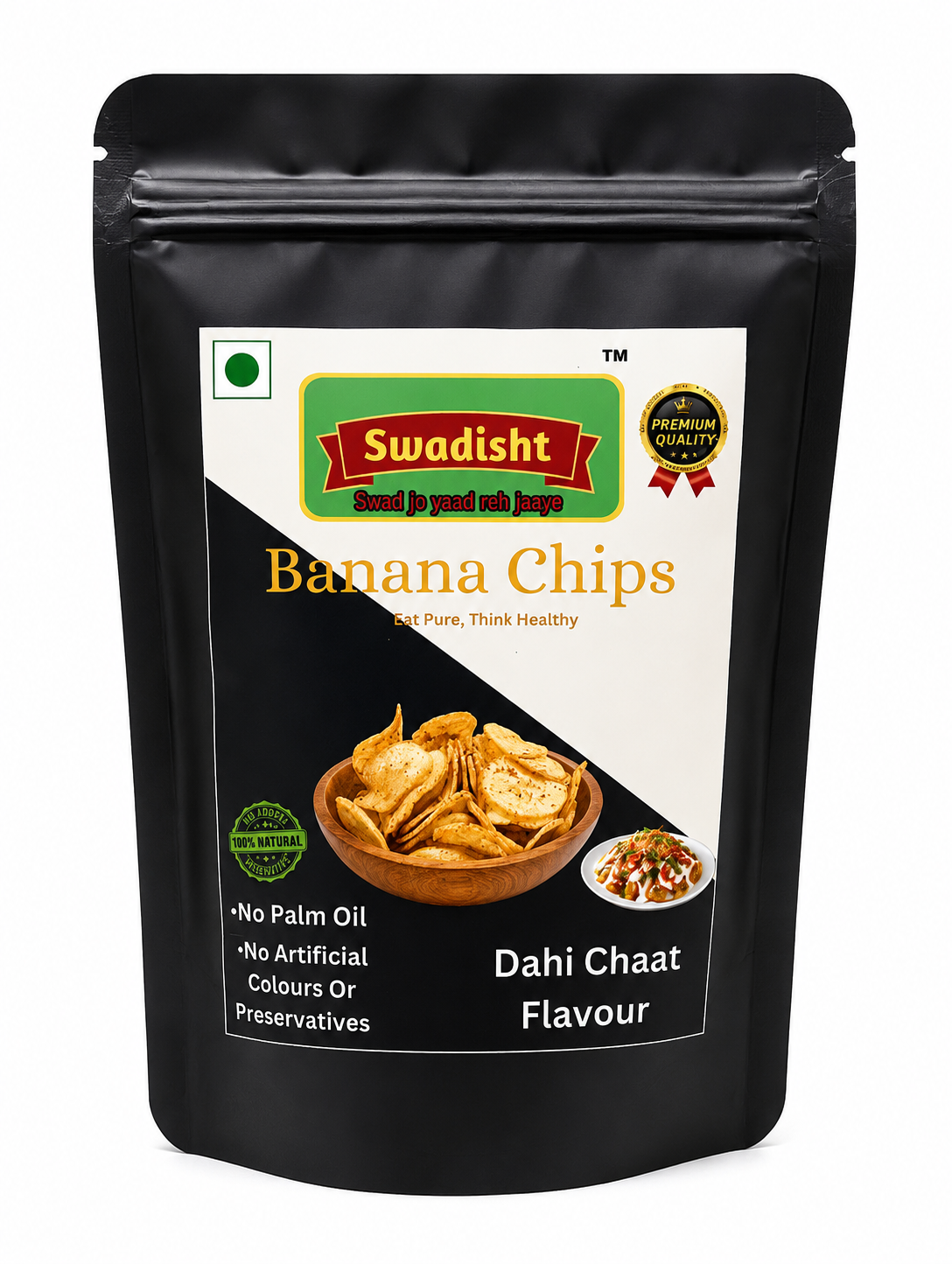 Kerala Banana Chips Dahi Chaat Flavour 85g