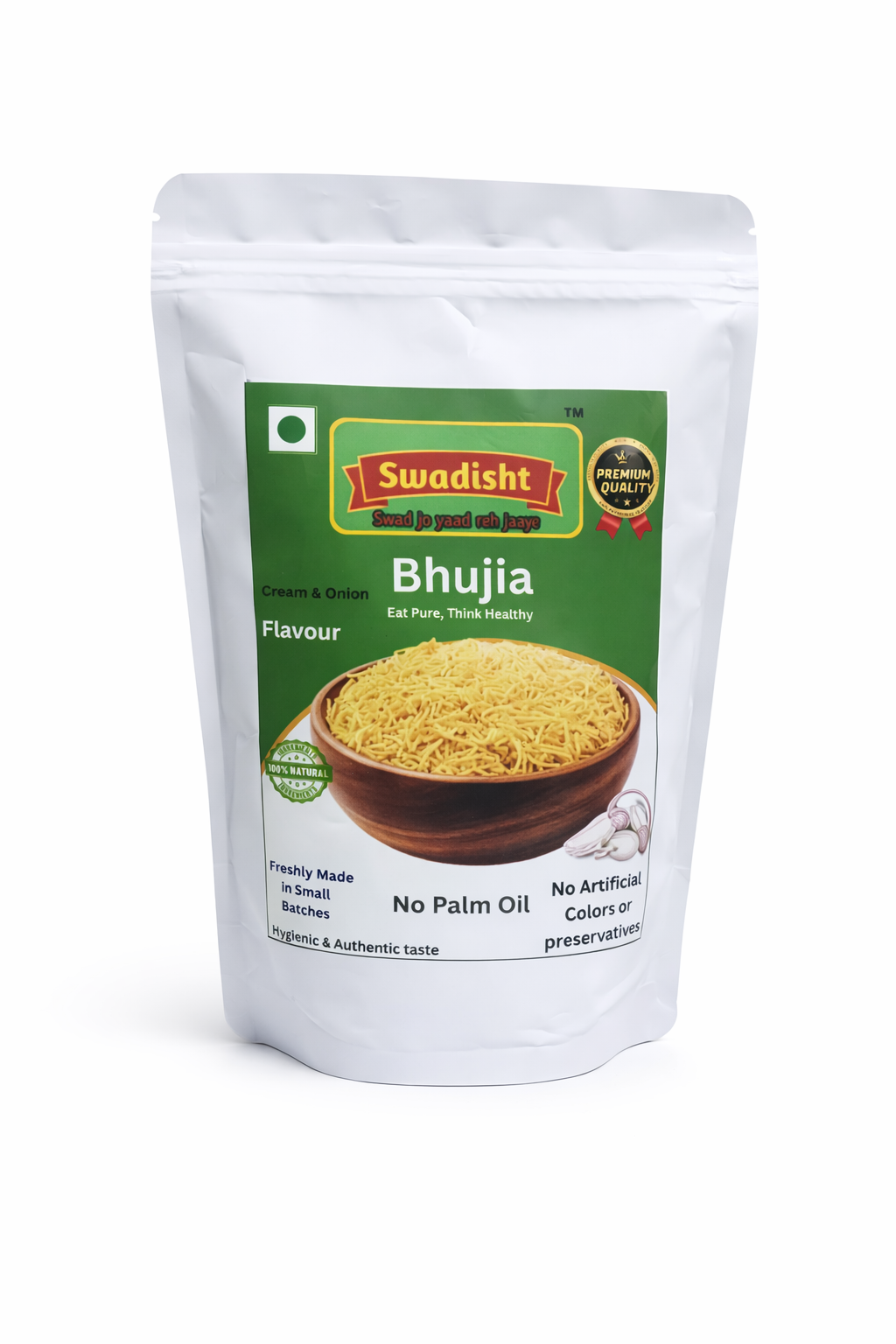 Cream and Onion Flavour Bhujia 230g
